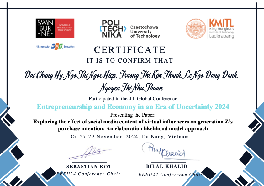 Virtual influencer illustration for Gen Z trust research context